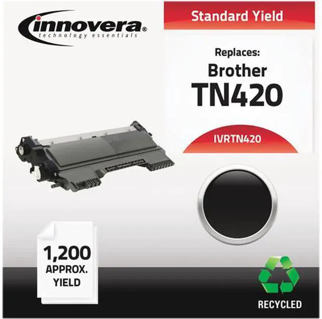 Main image of Innovera IVRTN420 Black Compatible Remanufactured TN420 Laser Toner