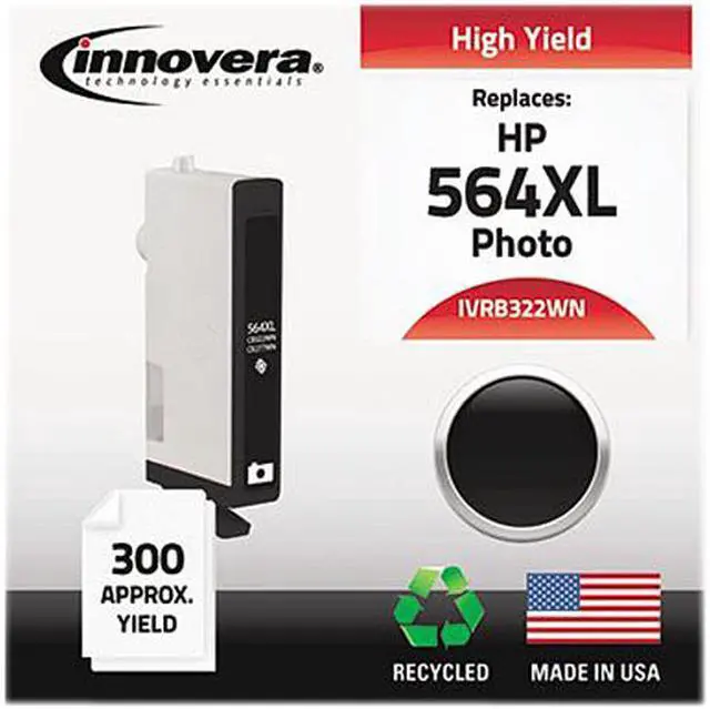Main image of Innovera Compatible Photo Black High Yield Ink Cartridge (Alternative for HP 564XL/CB322WN)