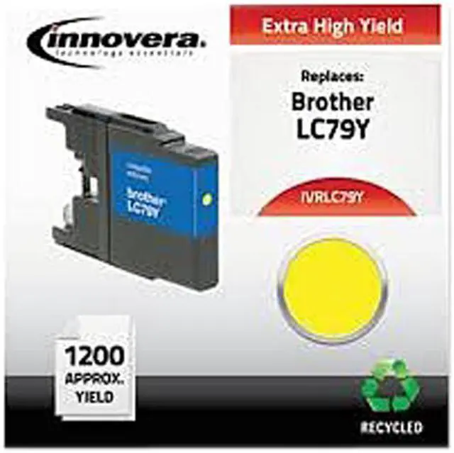 Main image of Innovera IVRLC79Y Yellow Ink Cartridge, Replacement for Brother LC79Y, 1200 Page-Yield