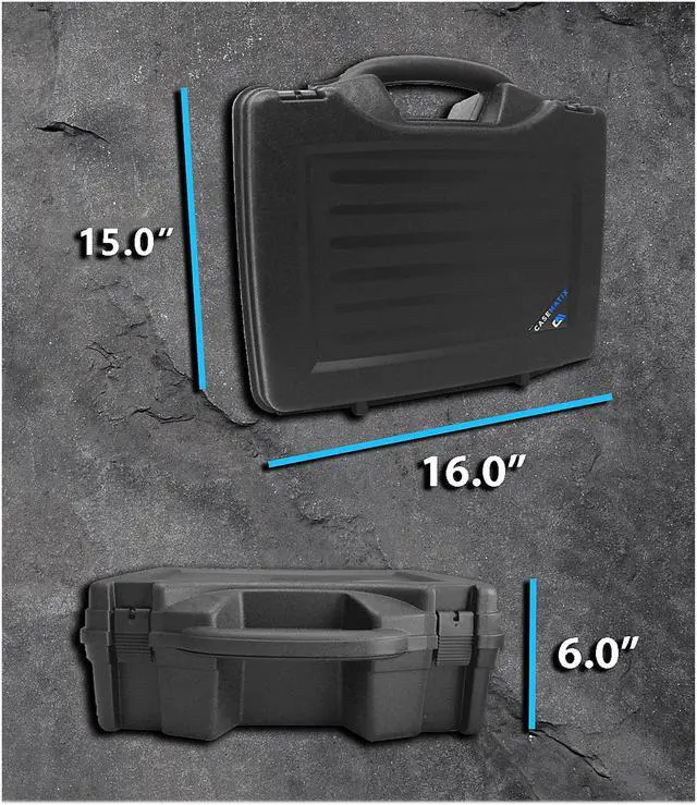 Alt view image 4 of 4 - CASEMATIX TOUGH Printer Carry Case Custom Designed to fit HP Officejet 250 Wireless Mobile Printer - OEM