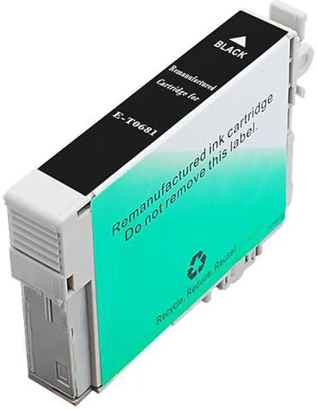 Main image of Green Project E-T0681 Remanufactured Black Ink Cartridge Replacement for Epson T068120