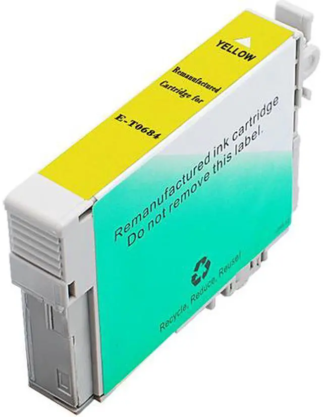 Main image of Green Project E-T0684 Remanufactured Yellow Ink Cartridge Replacement for Epson T068420