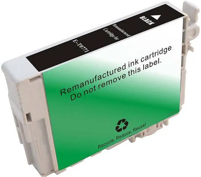 Main image of Green Project E-T0771 Remanufactured Black Ink Cartridge Replacement for Epson T077120