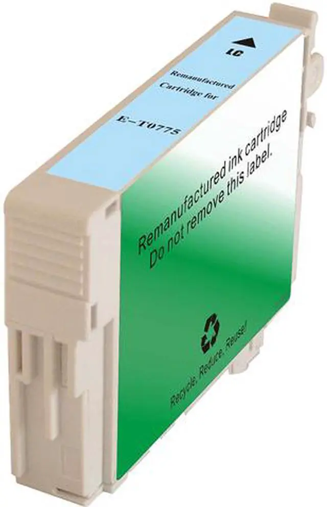 Main image of Green Project E-T0775 Remanufactured Light Cyan Ink Cartridge Replacement for Epson T077520