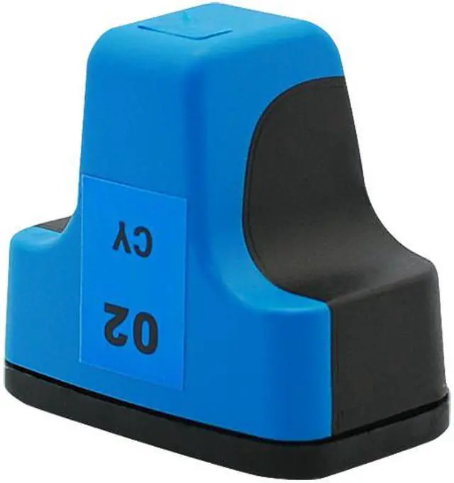 Main image of Green Project Remanufactured Cyan Ink Cartridge Replacement for HP 02 C8771WN