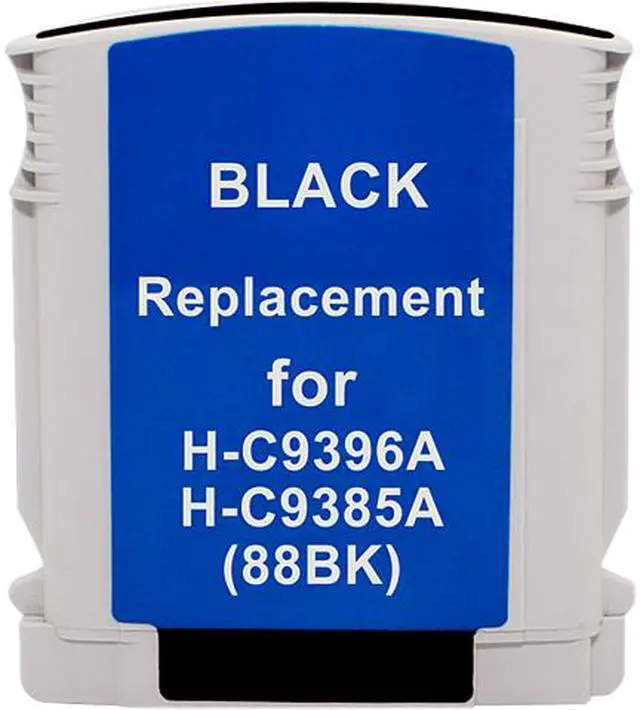 Main image of Green Project Remanufactured Black High Yield Ink Cartridge Replacement for HP 88XL C9396AN
