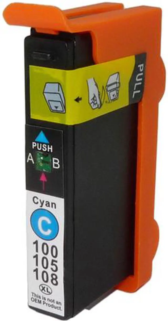 Main image of Green Project L-14N1093(100XLC) Remanufactured Cyan Ink Cartridge Replacement for Lexmark 14N1093 (100XLC)