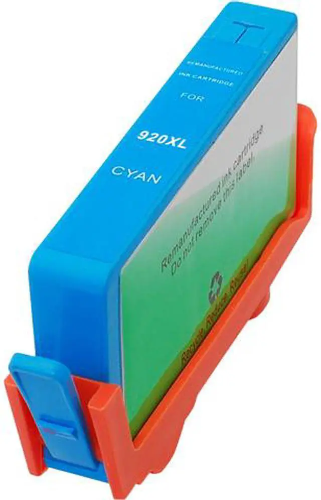 Main image of Green Project Remanufactured Cyan High Yield Ink Cartridge Replacement for HP 920XL CD972AN