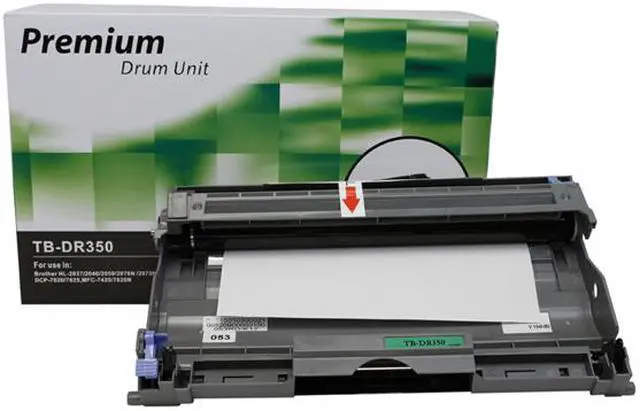 Alt view image 2 of 2 - Green Project Compatible Brother DR350 Drum