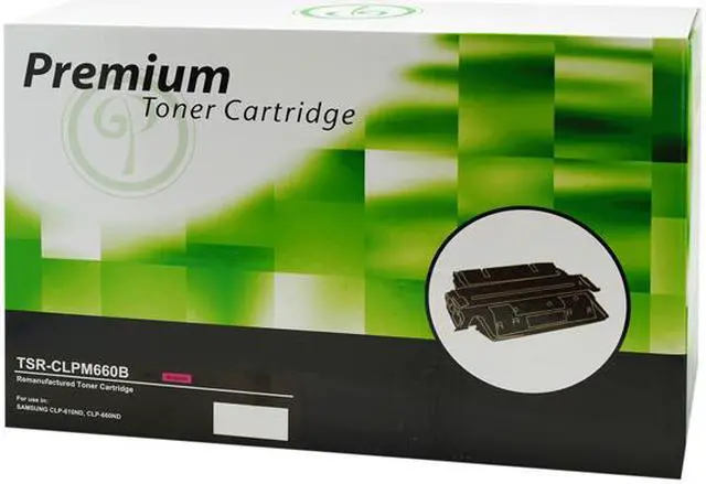 Alt view image 2 of 2 - Green Project Compatible Samsung CLPM660B Magenta Toner Cartridge