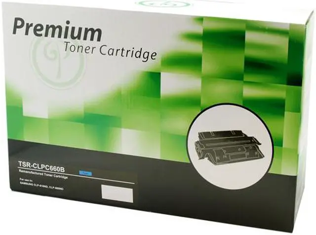 Alt view image 2 of 2 - Green Project Compatible Samsung CLPC660B Cyan Toner Cartridge