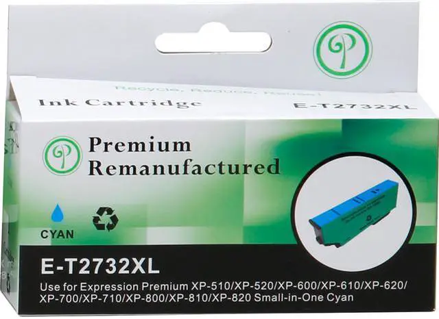 Main image of Green Project E-T2732XL Compatible Epson E-t2732 Cyan High Yield Ink Cartridge