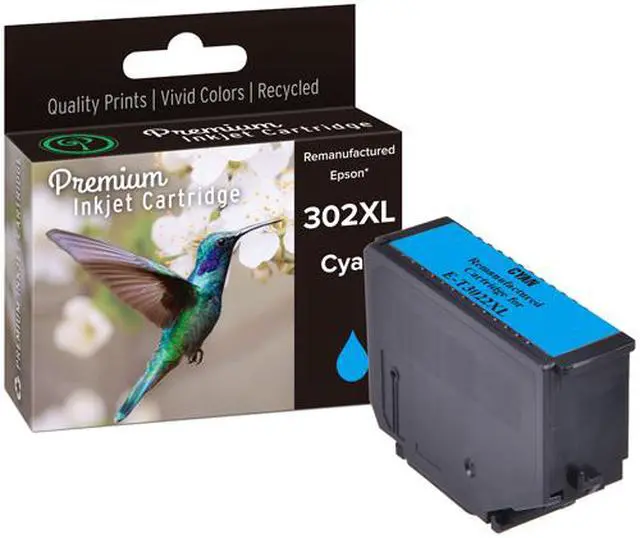 Alt view image 2 of 2 - Green Project E-T3022XL Cyan Ink Cartridge