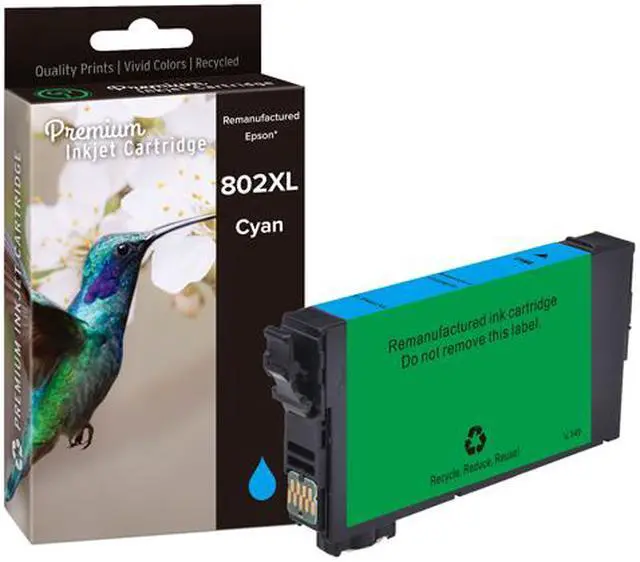Alt view image 2 of 2 - Green Project E-T8022XL Cyan Ink Cartridge