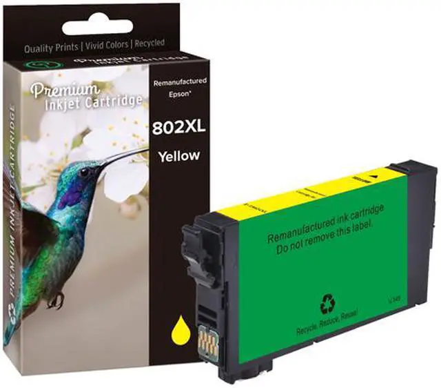 Alt view image 2 of 2 - Green Project E-T8024XL Yellow Ink Cartridge
