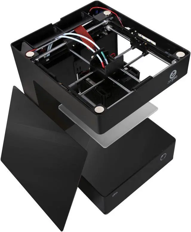 Alt view image 4 of 6 - Zeepro ZIM Black 3D Printer