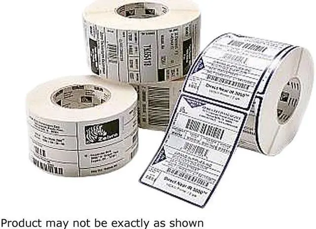 Main image of Zebra 10001965 4" x 74' DT 8000D Labels - 1 Case (36 Rolls)