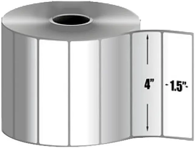 Zebra 10010046 Direct Thermal Z-Select 4000D Paper Labels, 4