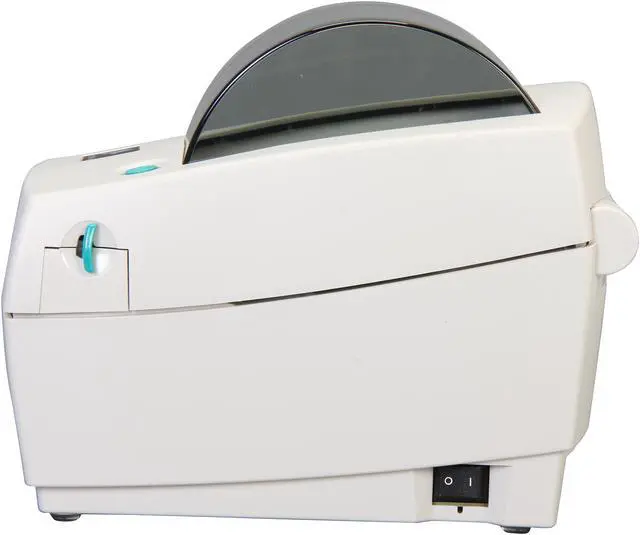 Alt view image 5 of 7 - Zebra LP 2824 Plus (282P-201110-000) Up to 203 dpi Serial/USB Desktop Direct Thermal Label Printer