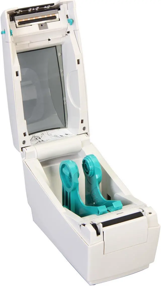 Alt view image 6 of 7 - Zebra LP 2824 Plus (282P-201110-000) Up to 203 dpi Serial/USB Desktop Direct Thermal Label Printer