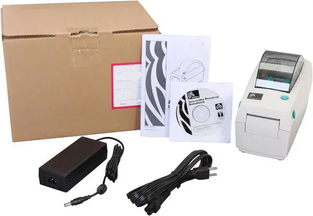 Alt view image 7 of 7 - Zebra LP 2824 Plus (282P-201110-000) Up to 203 dpi Serial/USB Desktop Direct Thermal Label Printer