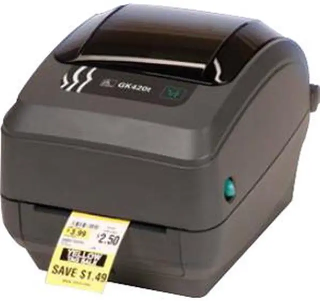 Alt view image 2 of 2 - Zebra GK42-100210-000 GK420t Desktop Thermal Printer