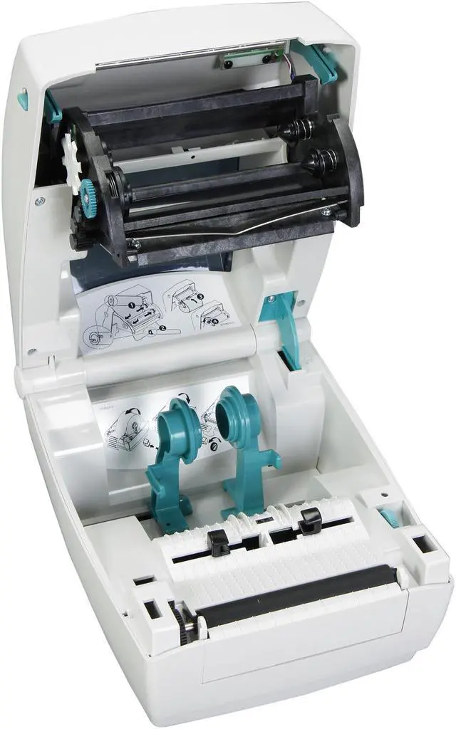 Alt view image 6 of 8 - Zebra TLP3842 (3842-10300-0001) Thermal Transfer Printer 2 in/s 300 dpi Label Printer