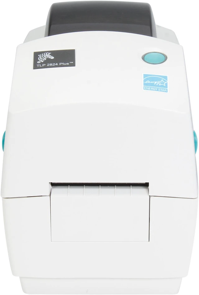 Alt view image 2 of 7 - Zebra TLP2824 Plus 2" Desktop Thermal Transfer Label Printer, 203 dpi, USB, Internal 10/100 Ethernet, Cutter, EPL, ZPL - 282P-101512-000