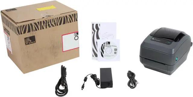 Alt view image 8 of 8 - Zebra GK42-102210-000 GK420t Desktop Thermal Printer