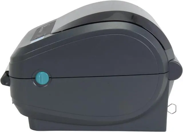 Alt view image 3 of 6 - Zebra GX420d 4” Performance Desktop Direct Thermal Label Printer, 203 dpi, USB, Serial, Centronics Parallel, Dispenser (Peeler), EPL2, ZPLII - GX42-202511-000