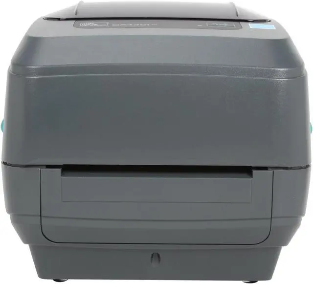 Alt view image 2 of 7 - Zebra GX430t 4” Performance Desktop Thermal Transfer Label Printer, 300 dpi, USB, Serial, Centronics Parallel, Cutter (Liner/Tag), EPL2, ZPLII – GX43-102512-000