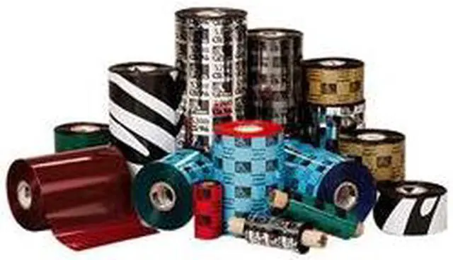 Main image of Zebra 05319BK17445 Wax Ribbon, 6.85inx1476ft, 5319 Performance, 1in core