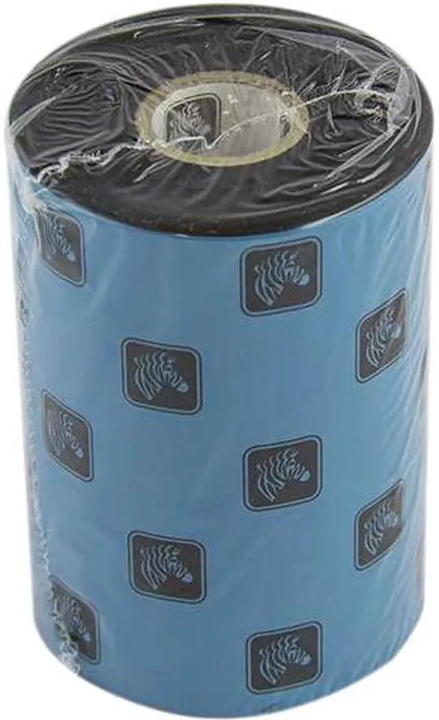 Main image of Zebra 03200BK08045 Wax/Resin Ribbon, 3.15" x 1476 ft., 3200 High Performance, 1.00" Core
