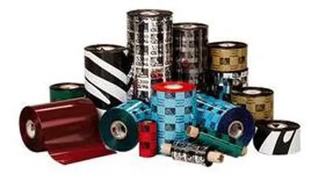 Main image of Zebra 05100BK08345 Resin Ribbon, 3.27inx1476ft, 5100 Premium, 1in core