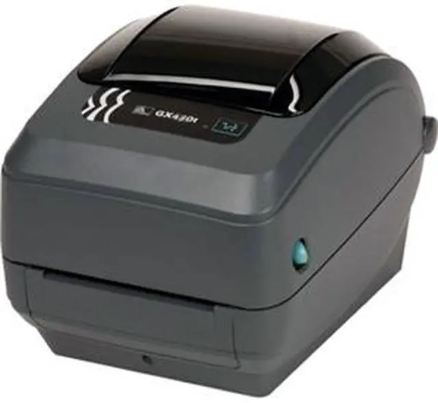 Main image of Zebra GX430t Direct Thermal/Thermal Transfer Printer - Monochrome - Desktop - Label Print