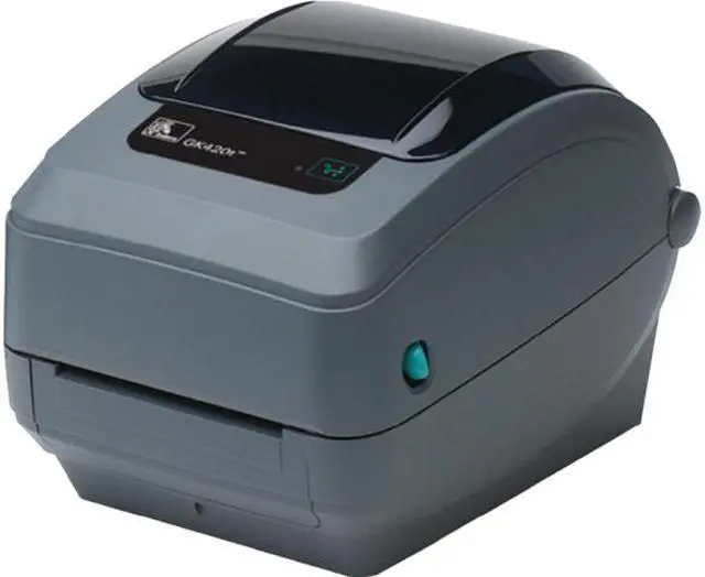Main image of Zebra GX420t 4” Performance Desktop Thermal Transfer Label Printer, 203 dpi, USB, Serial, Ethernet, Cutter (Liner/Tag), EPL2, ZPLII - GX42-102412-000