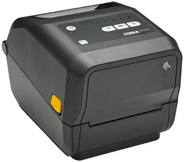 Alt view image 3 of 3 - Zebra ZD420 4” Thermal Transfer Desktop Label Printer, 203 dpi, USB, USB Host, Modular Connectivity Slot, Standard EZPL - ZD42042-T01000EZ
