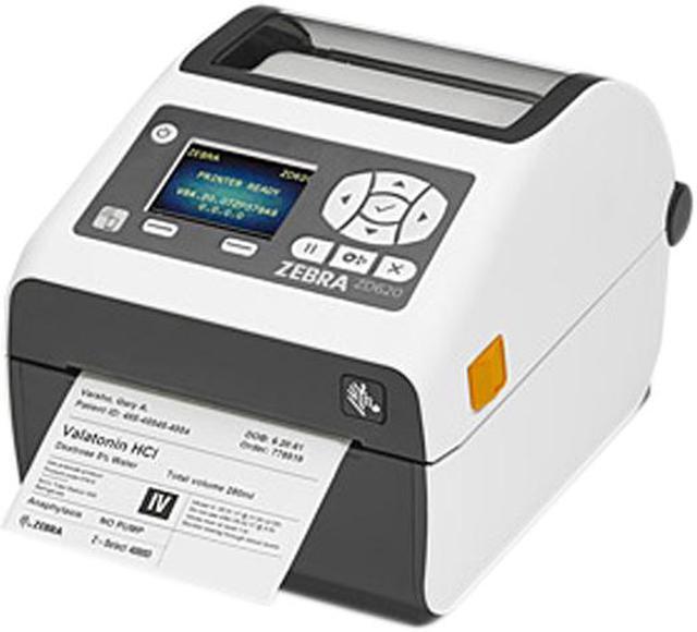 Zebra ZD620 Direct Thermal Label Printer for Healthcare, USB, USB Host,  BTLE, Serial, Ethernet ZD62H42-D01F00EZ