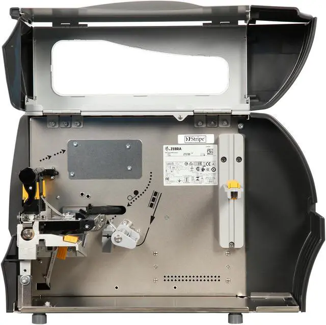 Alt view image 5 of 6 - Zebra ZT230 4” Industrial Direct Thermal Label Printer, LCD, 203 dpi, Serial, USB, Int 10/100, ZPL, EPL, EPL2, XML Support, US Cord - ZT23042-D01200FZ