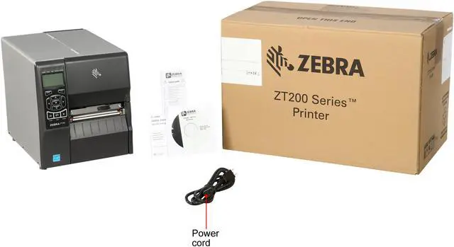 Alt view image 6 of 6 - Zebra ZT230 4” Industrial Direct Thermal Label Printer, LCD, 203 dpi, Serial, USB, Int 10/100, ZPL, EPL, EPL2, XML Support, US Cord - ZT23042-D01200FZ