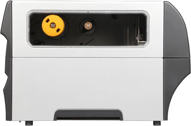 Alt view image 4 of 10 - Zebra ZT410 4" Industrial Thermal Transfer Label Printer, 203 dpi, Serial, USB, 10/100 Ethernet, Bluetooth 2.1/MFi, USB Host, EZPL, XML Support, US Cord - ZT41042-T010000Z