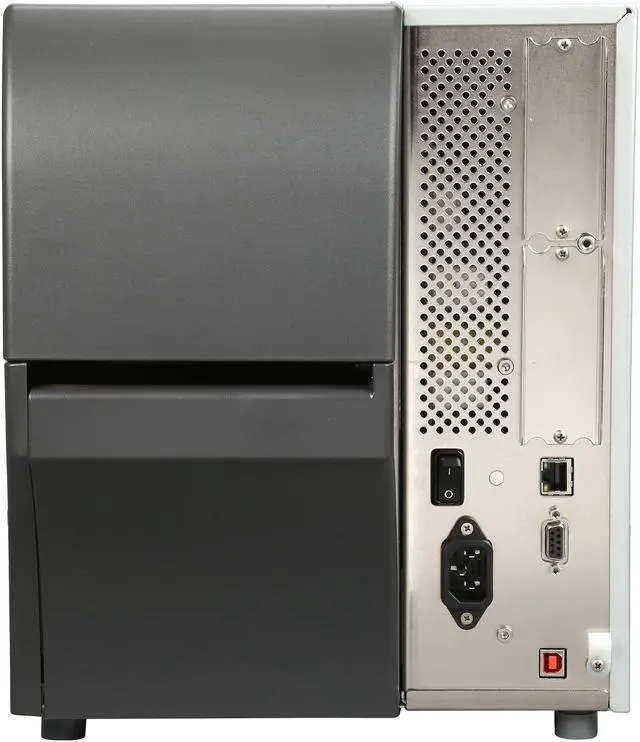 Alt view image 8 of 10 - Zebra ZT410 4" Industrial Thermal Transfer Label Printer, 203 dpi, Serial, USB, 10/100 Ethernet, Bluetooth 2.1/MFi, USB Host, EZPL, XML Support, US Cord - ZT41042-T010000Z