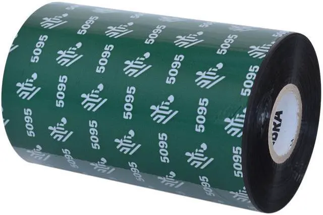 Main image of Zebra Resin Ribbon, 4.33 in x 984 ft, 2000, 1in core for GT800