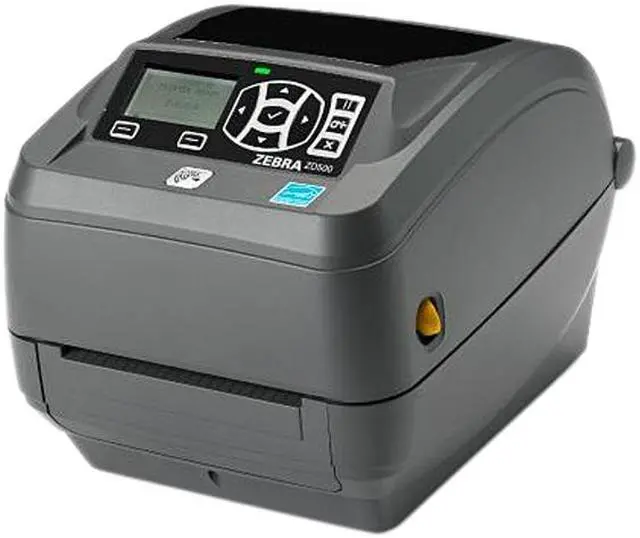 Main image of Zebra ZD500 4" Desktop Thermal Transfer Label Printer, 203 dpi, USB, Serial, Centronics Parallel, Ethernet, Cutter - ZD50042-T21200FZ