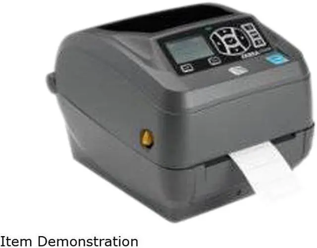Alt view image 2 of 2 - Zebra ZD500 4" Desktop Thermal Transfer Label Printer, 203 dpi, USB, Serial, Centronics Parallel, Ethernet 802.11abgn & Bluetooth, Cutter - ZD50042-T21A00FZ