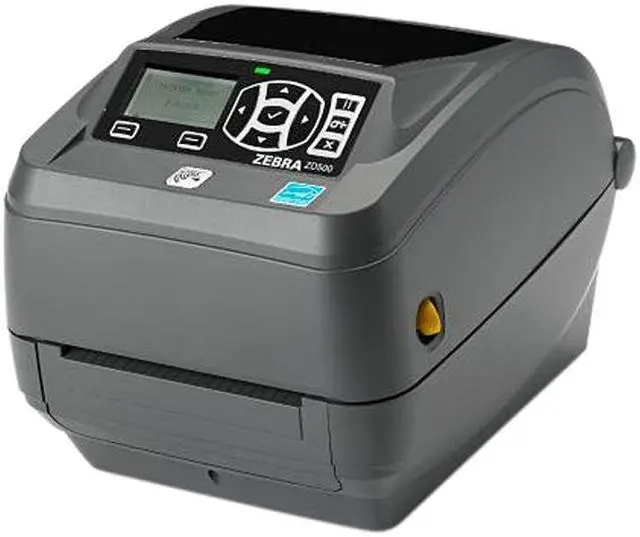 Main image of Zebra ZD500 4" Desktop Thermal Transfer Label Printer, 203 dpi, USB, Serial, Centronics Parallel, Ethernet 802.11abgn & Bluetooth, Cutter - ZD50042-T21A00FZ
