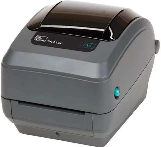 Main image of Zebra GK420t (GK42-1022P0-000) Thermal Transfer 5"/127 mm per second 203 dpi Barcode Printer