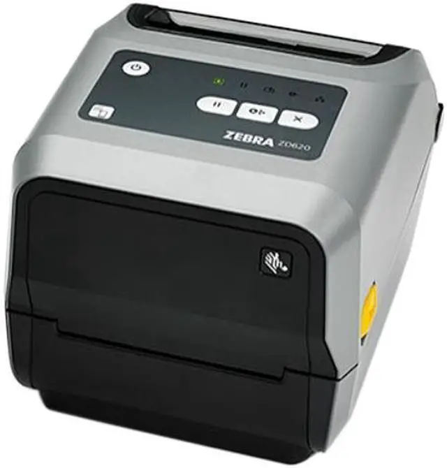 Main image of Zebra ZD620 Series Thermal Transfer Desktop Label Printer, 203 dpi, USB, USB Host, Bluetooth LE, Serial, Ethernet, Dispenser (Peeler), Std. EZPL - ZD62042-T11F00EZ