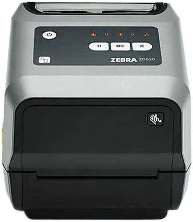 Alt view image 2 of 2 - Zebra ZD620 Series Thermal Transfer Desktop Label Printer, 203 dpi, USB, USB Host, Bluetooth LE, Serial, Ethernet, Dispenser (Peeler), Std. EZPL - ZD62042-T11F00EZ