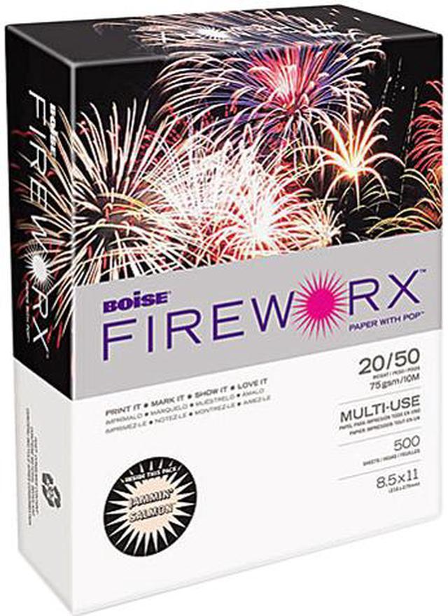 Boise Paper FIREWORX Premium Multi-Use Colored Paper, 8.5 x 11